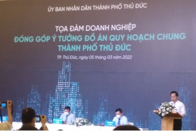 Thành phố Thủ Đức tổ chức tọa đàm đóng góp ý tưởng triển khai nhiệm vụ quy hoạch Thành phố Thủ Đức