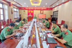 Khoa Quản lý nhà nước về an ninh, trật tự tổ chức Hội nghị Tổng kết công tác năm học 2021 - 2022