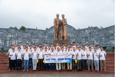 Trường Đại học An ninh nhân dân tổ chức cho học viên Lớp Trung cấp lý luận chính trị khóa 1, hệ tập trung, lớp thứ tư năm 2024 đi nghiên cứu thực tế tại tỉnh Phú Yên và tỉnh Bình Định