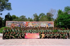 Khoa Quản lý nhà nước về an ninh, trật tự tổ chức cho học viên tham quan thực tế tại Khu di tích lịch sử Trung ương Cục miền Nam, tỉnh Tây Ninh