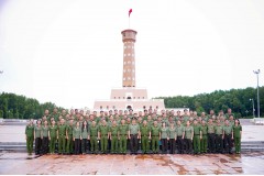 Trường Đại học An ninh nhân dân tổ chức nghiên cứu thực tế cho học viên Lớp Trung cấp lý luận chính trị tại tỉnh Cà Mau