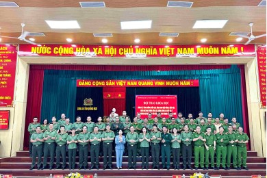 Trường Đại học An ninh nhân dân phối hợp Công an tỉnh Quảng Ngãi  tổ chức Hội thảo khoa học “Củng cố, tăng cường tiềm lực, nâng cao  hiệu năng, hiệu lực, hiệu quả hoạt động của lực lượng Công an cấp xã  ở tỉnh Quảng Ngãi"