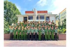 Trường Đại học An ninh nhân dân tổ chức nghiên cứu thực tế cho Lớp trung cấp lý luận chính trị