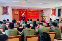 Trường Đại học An ninh nhân dân tổ chức tổng kết thực tập tốt nghiệp Khóa LT-T15 tại Công an tỉnh Khánh Hòa