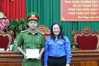 Chiến sĩ cảnh sát cứu nạn, cứu hộ quả cảm
