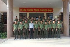 Khoa K5 tổ chức trao đổi và tham quan tìm hiểu thực tiễn công tác an ninh đối ngoại tại tỉnh Bình Thuận