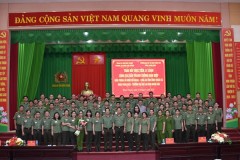 Khoa K5 phối hợp Phòng An ninh đối ngoại, Công an tỉnh Bình Thuận tổ chức tọa đàm, báo cáo thực tế cho 60 học viên Trung đội VB2-TC3D