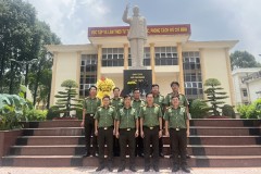Khoa K5 tham dự các hoạt động chào mừng kỷ niệm 77 năm Ngày truyền thống lực lượng An ninh nhân (12/7/1946 -12/7/2023) và Ngày truyền thống lực lượng An ninh đối ngoại Công an nhân dân
