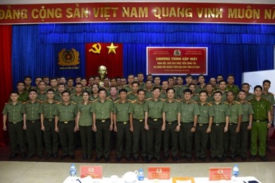 Khoa An ninh đối ngoại, Trường Đại học An ninh nhân dân tổ chức tham quan thực tế cho Trung đội LT.HCM_TC1A tại tỉnh Cà Mau