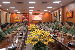 Khoa An ninh đối ngoại, Trường Đại học An ninh nhân dân tổ chức tham quan, tìm hiểu thực tiễn công tác an ninh đối ngoại cho học viên lớp VB2_TC5E tại tỉnh Bình Thuận
