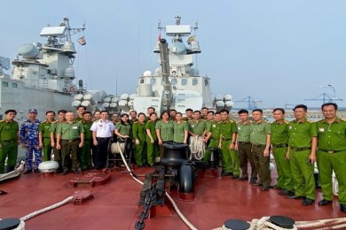 Khoa An ninh đối ngoại, Trường Đại học An ninh nhân dân tổ chức tham quan, tìm hiểu thực tế cho lớp VB2_TC5H tại tỉnh Bà Rịa - Vũng Tàu
