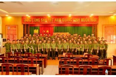 Khoa An ninh đối ngoại, Trường Đại học An ninh nhân dân tổ chức tham quan, tìm hiểu thực tế cho học viên Trung đội VB2_T3A tại tỉnh Tây Ninh