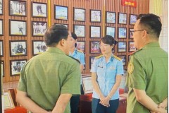 Khoa An ninh đối ngoại tổ chức tham quan thực tế cho học viên Lớp VB2_T4B tại Trung đoàn Không quân 935