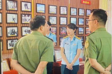 Khoa An ninh đối ngoại tổ chức tham quan thực tế cho học viên Lớp VB2_T4B tại Trung đoàn Không quân 935