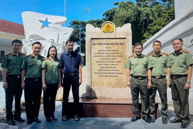 Khoa An ninh đối ngoại, Trường Đại học An ninh nhân dân tổ chức tham quan, học tập thực tế tại Cà Mau cho học viên lớp VB2-TC7D