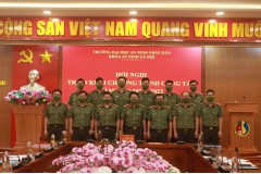Hội nghị triển khai công tác năm học 2021-2022 tại Khoa An ninh xã hội