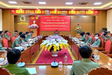 Gắn kết lý luận và thực tiễn thông qua hoạt động báo cáo thực tế tại Trường Đại học An ninh nhân dân 