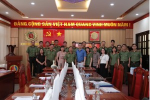 Bộ Khoa học và Công nghệ kiểm tra tiến độ thực hiện đề tài Khoa học cấp Quốc gia tại Trường Đại học ANND