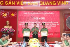 Khoa An ninh nội địa tích cực tham gia bảo vệ nền tảng tư tưởng của Đảng, đấu tranh phản bác các quan điểm sai trái, thù địch