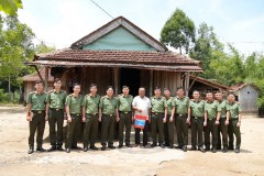 Khoa An ninh nội địa khảo sát thực tế và trao đổi, phối hợp công tác với Công an huyện Sông Hinh, tỉnh Phú Yên