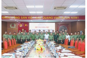 Hội đồng Lý luận Bộ Công an tổ chức Hội thảo khoa học cấp Hội đồng "Những vấn đề lý luận và thực tiễn về bảo đảm an ninh vùng Tây Nam Bộ"