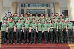 Khoa An ninh nội địa, Trường Đại học An ninh nhân dân triển khai thực tập tốt nghiệp cho học viên khoá LT_C5 và khảo sát thực tế tại tỉnh Quảng Nam