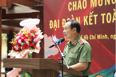 Trường Đại học An ninh nhân dân tổ chức hoạt động chào mừng Ngày hội Đại đoàn kết toàn dân tộc năm 2025