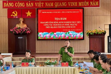 Tăng cường gắn kết lý luận và thực tiễn công tác bảo đảm an ninh, trật tự tại địa bàn cơ sở trong bối cảnh tình hình mới