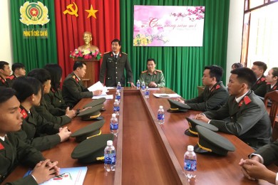 Triển khai thực tập tốt nghiệp cho học viên hệ Cử tuyển khóa 23 kết hợp thực tế của giáo viên Khoa An ninh điều tra tại tỉnh Trà Vinh và Đắk Nông