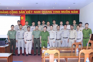 Khoa An ninh điều tra tổ chức hoạt động tham quan thực tế cho học viên Bộ Nội vụ Vương quốc Campuchia theo chương trình đào tạo đại học chính quy, chuyên ngành An ninh điều tra (lớp Q7DA)