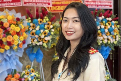 Nữ đại úy - Công dân trẻ tiêu biểu Thành phố Hồ Chí Minh 2023