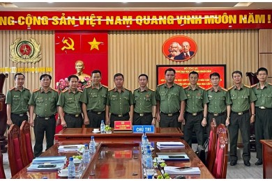 Hội thảo khoa học góp ý đề tài lý luận cấp Cơ sở do Khoa An ninh điều tra chủ trì