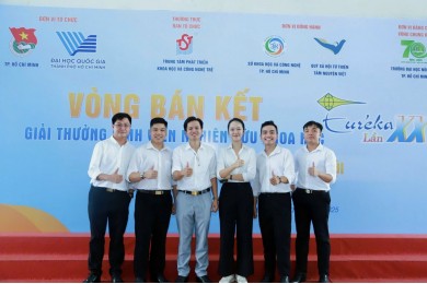 Đề tài “Phát triển kinh tế ban đêm trên địa bàn phường Bến Thành, Thành phố Hồ Chí Minh và ý kiến đề xuất” xuất sắc vào Vòng Chung kết toàn quốc Giải thưởng Sinh viên Nghiên cứu khoa học - Euréka lần thứ XXVII, năm 2025