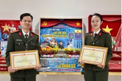 Giảng viên, sinh viên Trường Đại học An ninh nhân dân tham dự Lễ hưởng ứng Ngày Pháp luật nước Cộng hòa xã hội chủ nghĩa Việt Nam năm 2025 và nhận bằng khen Bộ trưởng Bộ Công an 