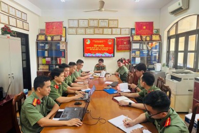 Khoa An ninh điều tra tổ chức tập huấn Chuyên đề sử dụng trí tuệ nhân tạo hỗ trợ điều tra tội phạm