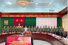 Khoa An ninh điều tra tham dự Hội thảo khoa học tại Công an tỉnh Đồng Tháp