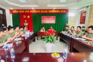 Khoa An ninh chính trị nội bộ tổ chức toạ đàm khoa học với Phòng An ninh chính trị nội bộ Công an tỉnh Bà Rịa - Vũng Tàu