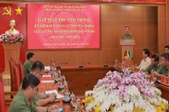 Khoa An ninh chính trị nội bộ tổ chức Chương trình họp mặt chào mừng Kỷ niệm 65 năm Ngày Truyền thống lực lượng An ninh chính trị nội bộ 