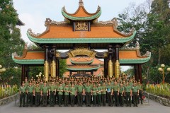 Khoa An ninh chính trị nội bộ tổ chức hoạt động về nguồn tại huyện Củ Chi, Thành phố Hồ Chí Minh