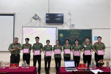 Khoa An ninh chính trị nội bộ tổ chức ngoại khóa “Kỹ năng nghiên cứu khoa học các môn nghiệp vụ chuyên ngành”