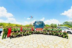 Trường Đại học An ninh nhân dân tổ chức học tập ngoại khóa kết hợp về nguồn, thực tế tại tỉnh Cà Mau