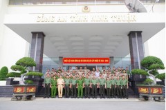 Trường Đại học An ninh nhân dân tổ chức hoạt động thực tế Lớp Bồi dưỡng chuyên đề cho cán bộ Bộ Nội vụ Vương quốc Campuchia