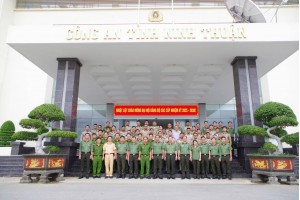 Trường Đại học An ninh nhân dân tổ chức hoạt động thực tế Lớp Bồi dưỡng chuyên đề cho cán bộ Bộ Nội vụ Vương quốc Campuchia