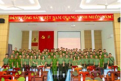Khoa An ninh chính trị nội bộ tổ chức học tập ngoại khóa, nghiên cứu thực tế cho học viên Trung đội VB2_T3B tại huyện Côn Đảo, tỉnh Bà Rịa - Vũng Tàu