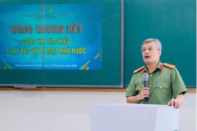 Ngoại khóa: Khoa An ninh chính trị nội bộ tổ chức Cuộc thi tìm hiểu Luật Bảo vệ bí mật nhà nước