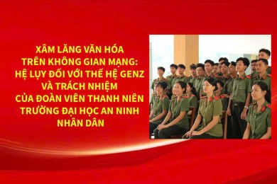 Xâm lăng văn hóa trên không gian mạng: Hệ lụy đối với thế hệ Genz và trách nhiệm của đoàn viên, thanh niên Trường Đại học An ninh nhân dân