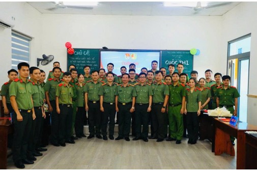 Khoa An ninh chính trị nội bộ tổ chức Cuộc thi tìm hiểu pháp luật về Luật Bảo vệ bí mật nhà nước