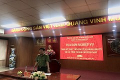 Khoa An ninh kinh tế tổ chức tọa đàm nghiệp vụ “Trao đổi thực tiễn bảo vệ an ninh kinh tế tại các tỉnh, thành phố phía Nam” 