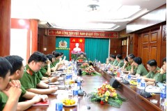 Khoa An ninh kinh tế tọa đàm, trao đổi về phối hợp lực lượng An ninh kinh tế với Cảnh sát kinh tế trong phòng chống tội phạm tại Trường Đại học Cảnh sát nhân dân