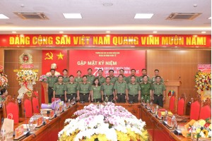 Khoa An ninh kinh tế tổ chức gặp mặt kỷ niệm 70 năm ngày truyền thống lực lượng An ninh kinh tế (13/5/1953 - 13/5/2023)